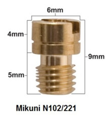 Prox  main jet mikuni ЗАДНІe n102/221 diameter №140 (1 шт.)