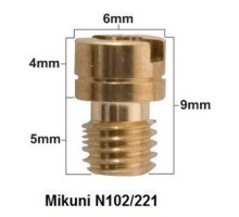 Prox  main jet mikuni ЗАДНІe n102/221 diameter №140 (1 шт.)