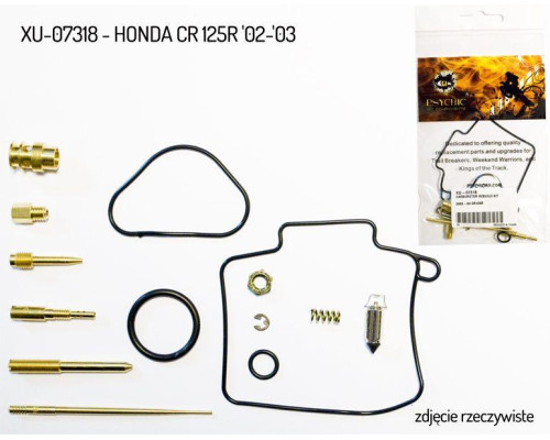 Ремкомплект карбюратора psychic honda cr 125r '02-'03 (26-1183) (для 1 карбюратора)