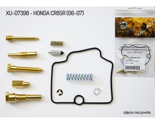 Ремкомплект карбюратора psychic honda cr 85r '06-'07 (26-1195) (для 1 карбюратора)