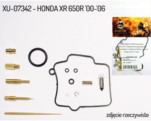 Ремкомплект карбюратора psychic honda xr 650r '00-'06 (26-1358) (для 1 карбюратора)