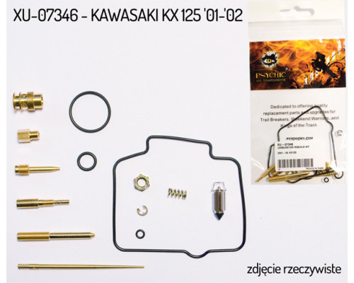 Ремкомплект карбюратора psychic kawasaki kx 125 '01-'02 (26-1410) (для 1 карбюратора)
