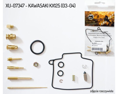 Ремкомплект карбюратора psychic kawasaki kx 125 '03-'04 (26-1406) (для 1 карбюратора)
