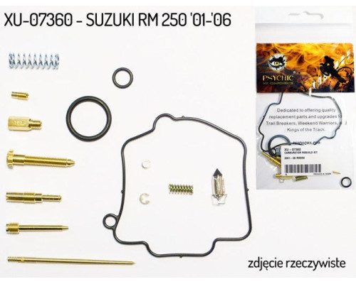 Ремкомплект карбюратора psychic suzuki rm 250 '01-'06 (26-1174) (для 1 карбюратора)