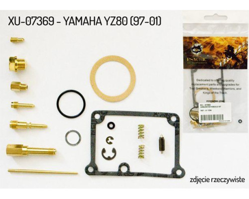Ремкомплект карбюратора psychic yamaha yz 80 '97-'01 (26-1307) (для 1 карбюратора)