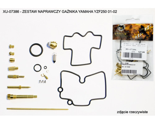 Ремкомплект карбюратора psychic yamaha yzf 250 01-02 (26-1287) (для 1 карбюратора)