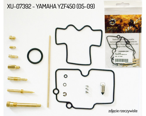 Ремкомплект карбюратора psychic yamaha yzf 450 '05-'09 (26-1271) (для 1 карбюратора)
