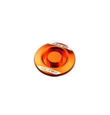 Scar racing engine inspection plugs ktm 250/350 sxf '11-'25, sx 450f '23-'25, 250/350 excf '12-'25, freeride, duke, adventure orange