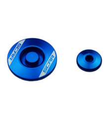 Scar racing двигун інспекційні пробки yamaha yz 450f '23-'25, yz 450fx '24-'25, wr 450f '24-'25 blue