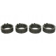 Карбюраторні троси забору tourmax yamaha yzf-r1 '04-'06, fz1 '06-'09, fz1 fazer '06-'10 (4 шт.) (made in japan)