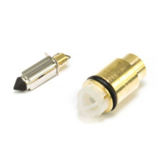 Голчатий клапан tourmax з сиділом yamaha tw 200 '87-'00, tt-r 230 '05-'09, xn 125 '00-'02, xq 125 '01-'02, yp 125e '98-'00 (oem: 2jx-14107-00; 4kl-14390-00) (made in японія)