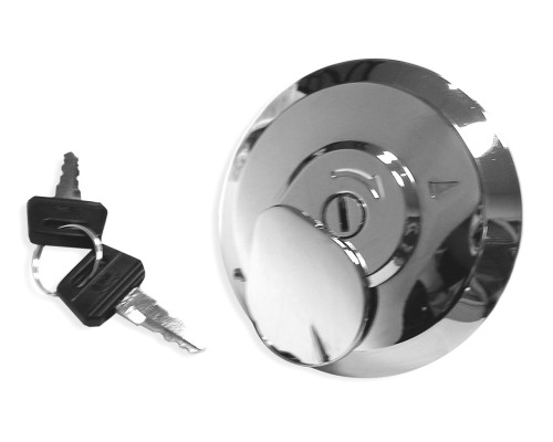 V parts (vicma) кришка пального бака honda cbf250/cg 125 (хром) (m8023)