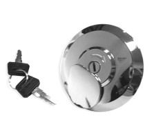 V parts (vicma) кришка пального бака honda cbf250/cg 125 (хром) (m8023)
