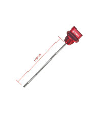 Кришка масла accel зі щупом honda crf 250r '10-'13 червона