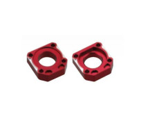 Натягувач заднього моста accel honda cbr 600rr '05-'10, 1000rr red - акція