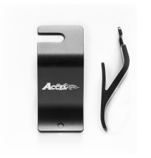 Монтажний кронштейн важеля accel, чорний