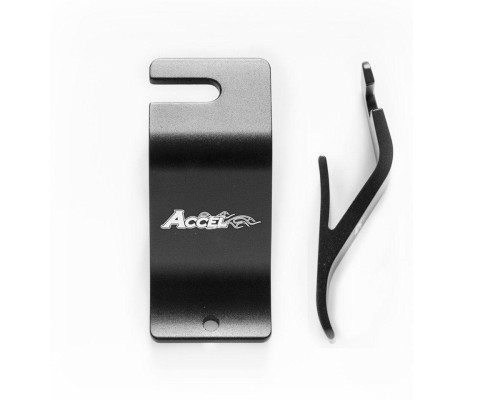 Монтажний кронштейн важеля accel, чорний