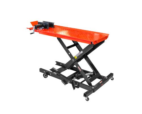 Гідравлічний підйом платформи майстерні biketec 1350 мм x 500 мм до мотоцикла 360 кг - максимальний підйом 780 мм