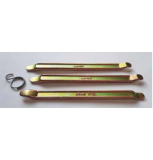 Набір важелів buzzetti tools гнута лапка 24 см (3 шт.)
