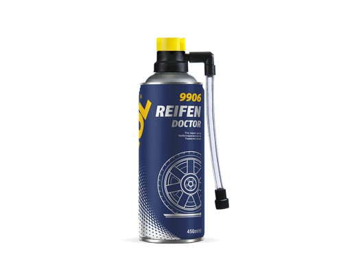 Mannol reifen doctor 450 мл - спрей для ремонту шин (sos) (9906) (12)