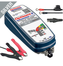 Optimate зарядний пристрій optimate 6 ampmatic 12v 6a, 3-144ah, agm / gel / std, sae (el) - замінює tm180sae