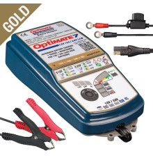 Зарядний пристрій optimate optimate 7 ampmatic 12v 10a 10-240ah / 24v 5a 5-120ah, agm / gel / std / deep cycle і ca-ca, sae (el) (8)