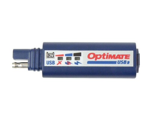 Оптимальний usb зарядний пристрій з роз'ємом sae і індикатором заряду акумулятора (5v 2400ma) (ел)