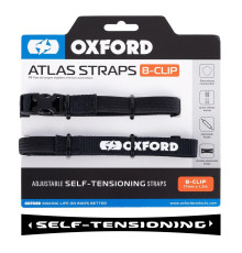 Oxford atlas b-clip 17 мм х 1,2 м чорний