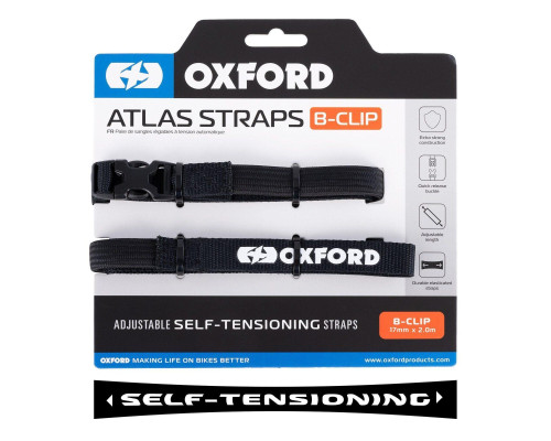 Oxford atlas b-clip 17мм х 2м чорний