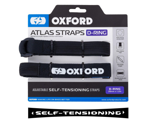 Oxford atlas d-ring 26 мм х 1,2 м чорний