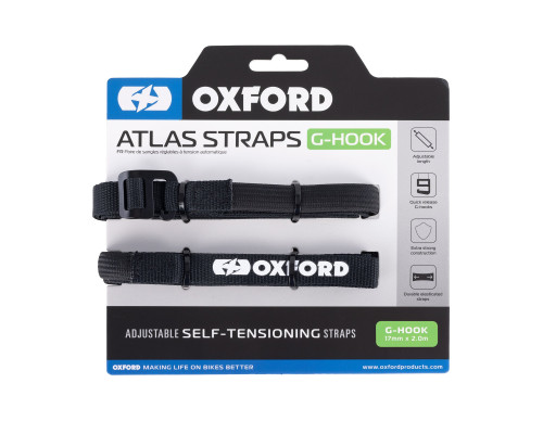 Oxford atlas g-hook 17мм х 2м чорні ремінці (старий код: rok332)
