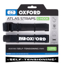 Ремені для кріплення oxford atlas g-hook 26 мм x 1,2 м чорні