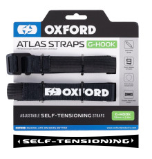 Ремені для кріплення oxford atlas g-hook 26 мм х 2 м чорні