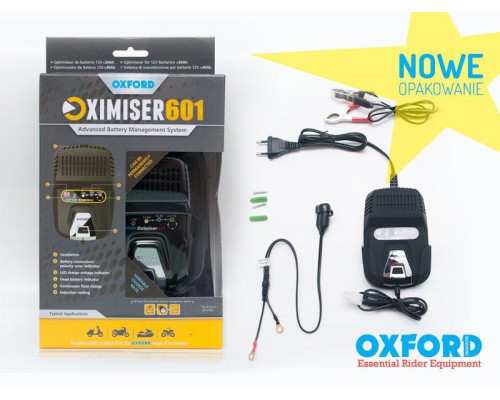 Оксфорд розпродаж мотоциклетний зарядний пристрій 12v oximiser 601 (наступник 601) (el)