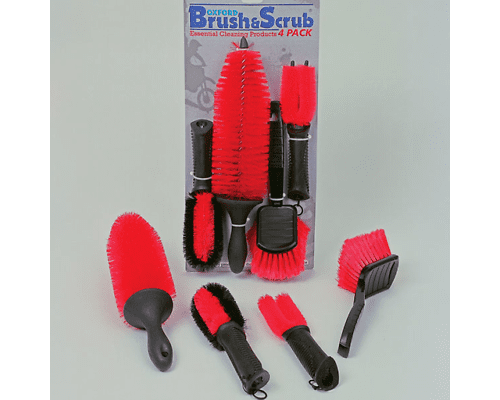 Набір щіток для чищення мотоциклів oxford brush scrap 4 pack (старий код: of607)