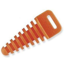 Заглушка progrip (заглушка, торцева кришка) pg2550 на вихлоп (глушник) 40мм (2т) зі скотчем, помаранчевий (2550-166)