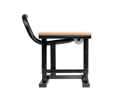 Promx pro wood мотоциклетна підставка/підйомник/стійка хрестовина дерев’яна обробка чорного кольору (детальніше див. додатковий опис)