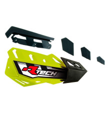 Racetech (rtech) змінний пластик для щитків рук (рукі) flx / alu / atv neon yellow