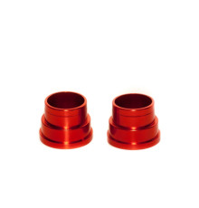 Проставки передніх коліс accel ktm sx/sxf 125-530 '03-14, exc/excf 125-530 '03-15, husqvarna tc/fc 125-400 '14, te/fe 125-501 '14-15 оранжеві (вісь 26 мм)