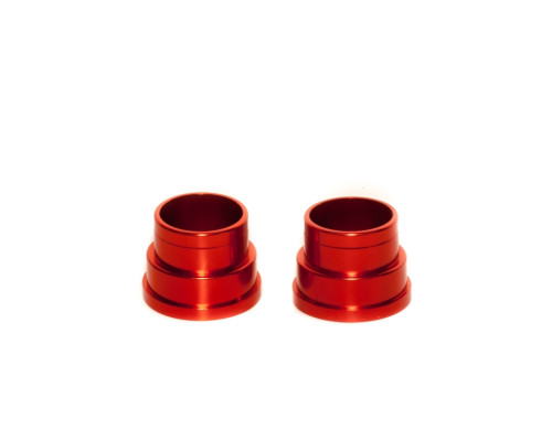 Проставки передніх коліс accel ktm sx/sxf 125-530 '03-14, exc/excf 125-530 '03-15, husqvarna tc/fc 125-400 '14, te/fe 125-501 '14-15 оранжеві (вісь 26 мм)