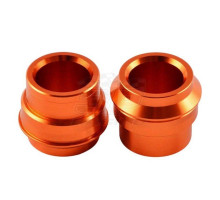 Проставки передніх коліс accel ktm sx/sxf 125-530 '15-'23, exc/excf 125-530 '16-'23, husqvarna tc/fc 125-400 '15-'23, te/fe 125-501 '16-'23, tx/fx 125-450 '17-'23 оранжевий (вісь 22 мм)