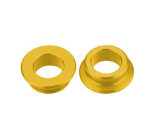 Проставки заднього колеса accel suzuki rm125/250 '01-'08 gold (11-1049-1)