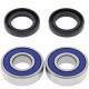 All balls підшипники передніх коліс з уплотненнями harley fx super glide 71-72, xl 57-72