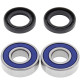 All balls підшипники передніх коліс з уплотненнями harley fx super glide 71-72, xl 57-72