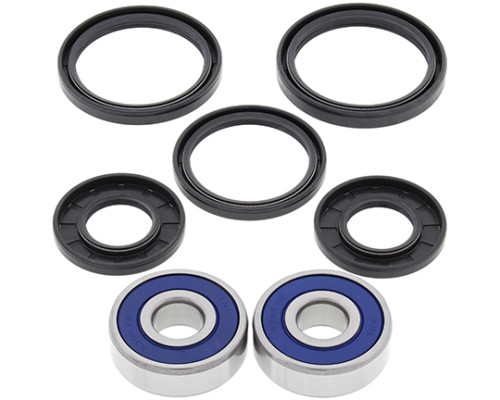 All balls підшипники передніх коліс з сальниками honda cbr250r 11-13,cbr300r 15-18,vt125 shadow 99-06,yamaha xv750 virago 88-97,xtz750 90-95