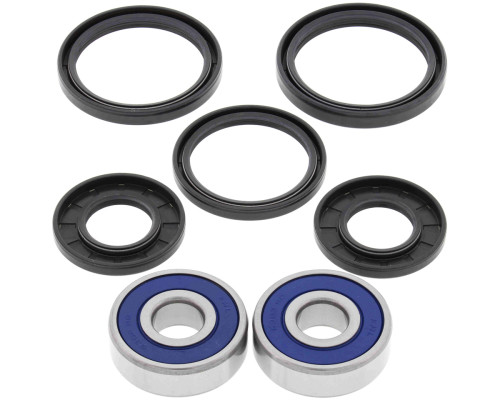 All balls підшипники передніх коліс з сальниками honda cbr250r 11-13,cbr300r 15-18,vt125 shadow 99-06,yamaha xv750 virago 88-97,xtz750 90-95