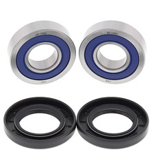 All balls підшипники передніх коліс з уплотненнями honda cbr600f4'01-06,cb600f hornet'02-12,cb1000r'09-15,cb1300'03-07,cbf600'04-10,cbf1000'06-12