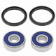 All balls підшипники передніх коліс з сальниками husqvarna wre 125 (95) kawasaki kdx 250 '81-'82, kx 250 '80-'81, honda cx 500 '78-'82