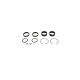 All balls втулки передньої підвіси yamaha fjr1300 03-05, yzf1000 (sa) 96-01, yzf1000 97