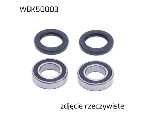 Підшипник worx передні підшипники з уплотненнями kawasaki kx125 93-05, kx250 93-07, kxf250 04-11, kxf450 06-11, suzuki drz (25-1079) = wbk70002